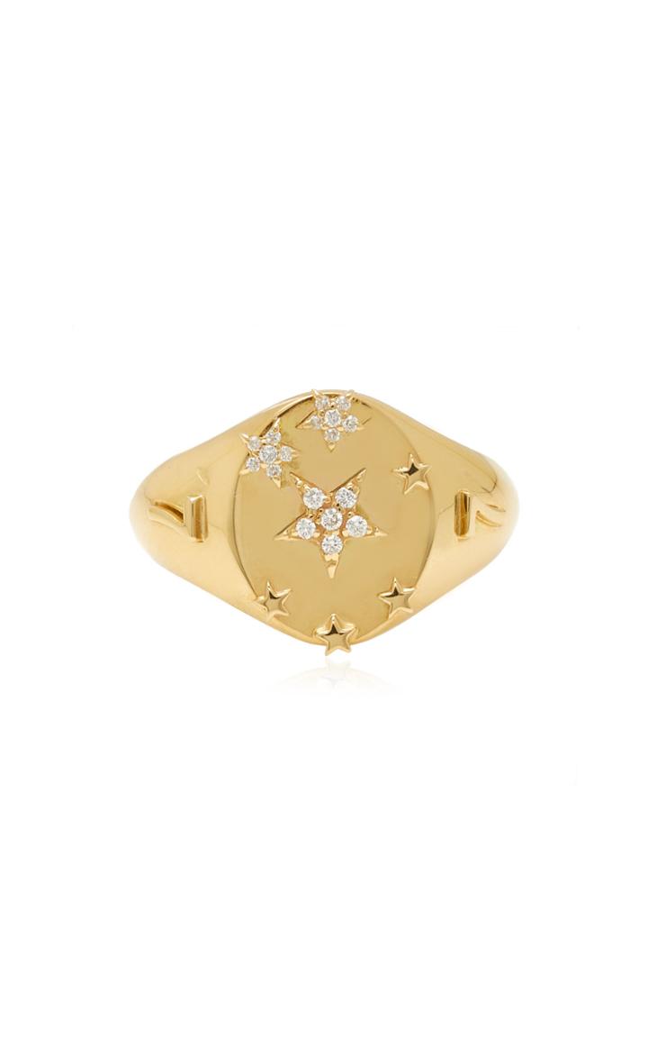 Foundrae 7 Stars Classic Signet Ring