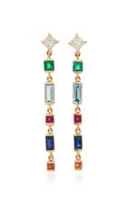 Yi Collection 18k Gold Diamond And Multi-stone Earrings