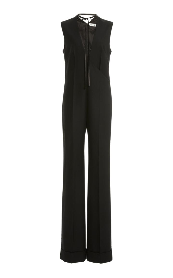 Moda Operandi Victoria Beckham Wool Tuxedo Jumpsuit
