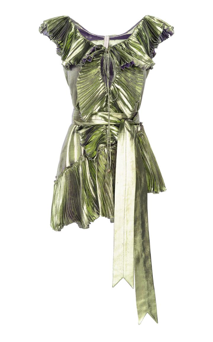 Maria Lucia Hohan Calliope Lurex Chiffon Blouse