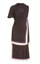 Moda Operandi Proenza Schouler Double-printed Stretch Crepe Scarf Dress