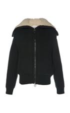 Salvatore Ferragamo Woolen Shearling Lined Hoodie