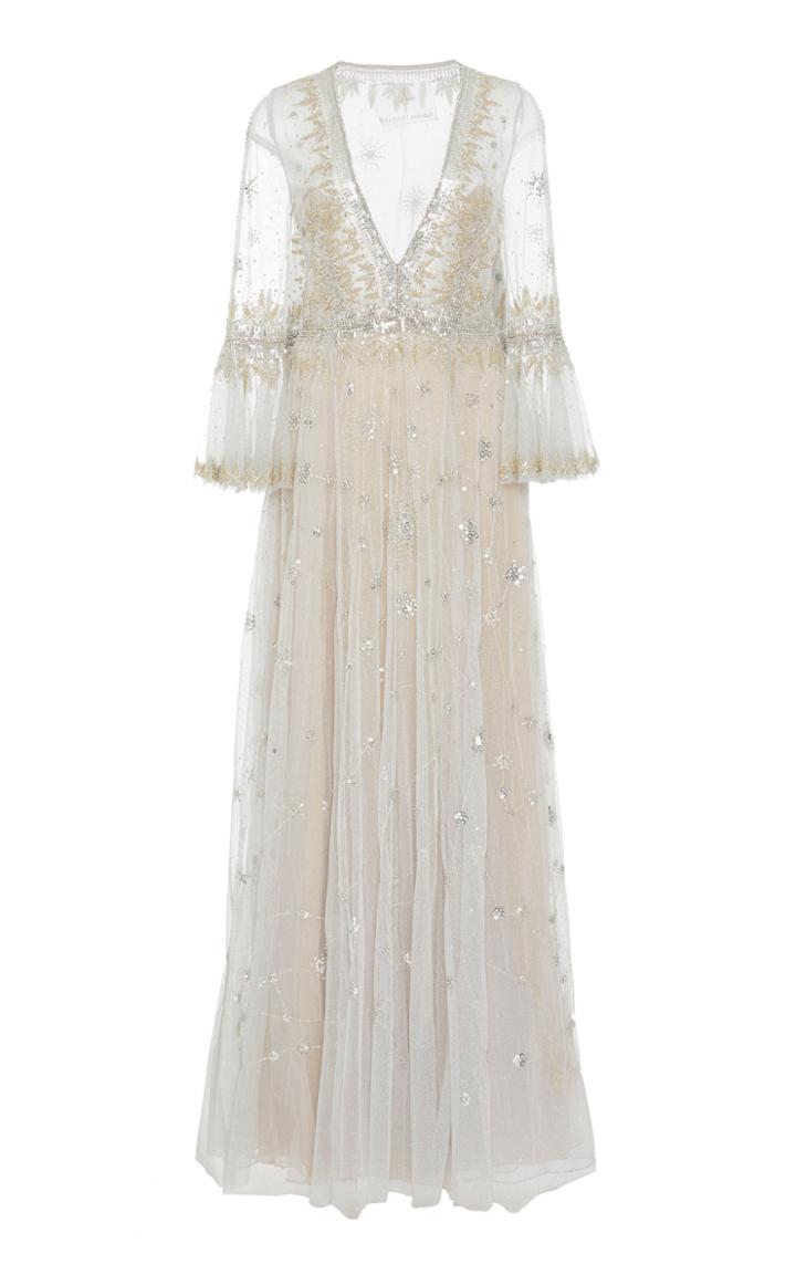 Cucculelli Shaheen Silver Hera Constellation Gown