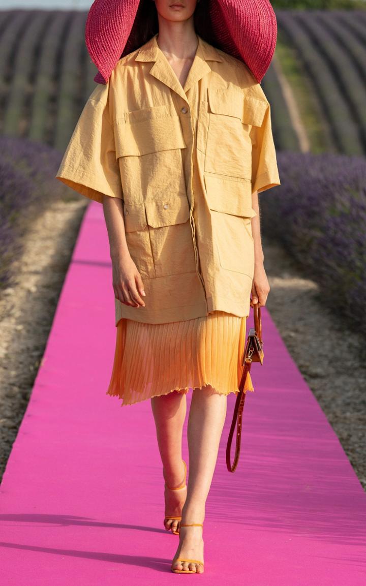 Jacquemus Vallon Oversized Twill Shirt