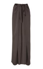 Zac Posen Draped Waist Palazzo Pants