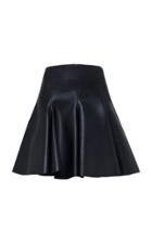 Dorothee Schumacher Second Skin A-line Leather Skirt