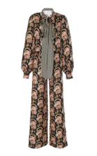 Oscar De La Renta Silk Jumpsuit With Adjustable Waist
