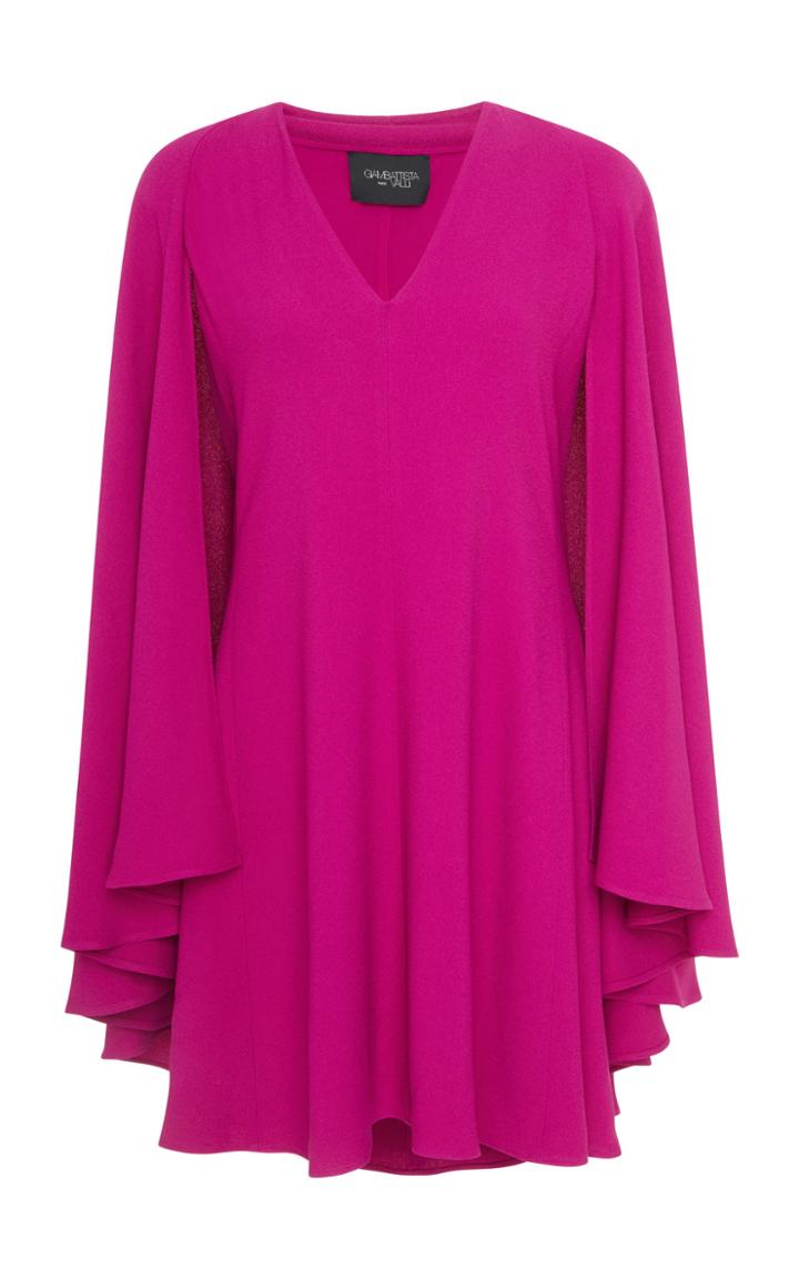Giambattista Valli Cape Mini Dress