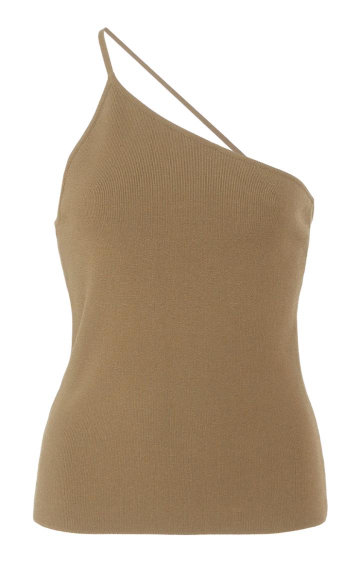 Moda Operandi Deveaux Ribbed-jersey Top Size: S