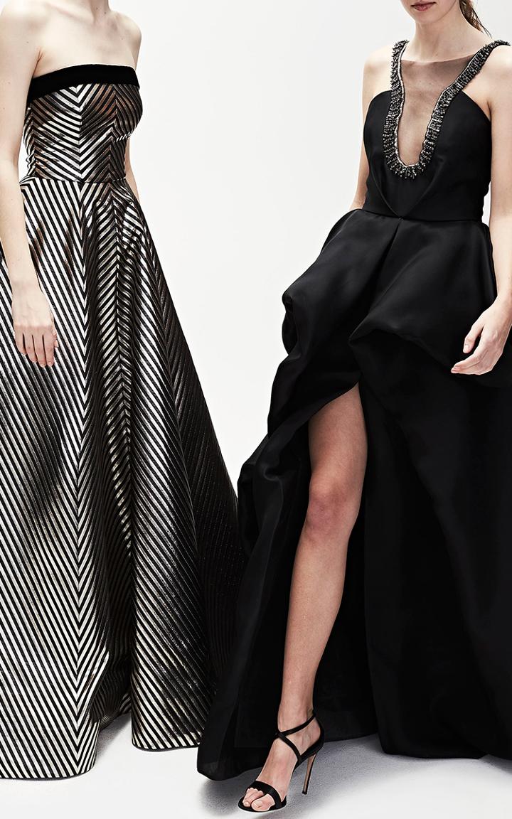 Monique Lhuillier Silk Ball Gown