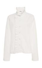 Batsheva Batsheva X Christopher Niquet Ruffle Cotton Jacket