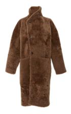 Apiece Apart Cove High Pile Shearling Parka