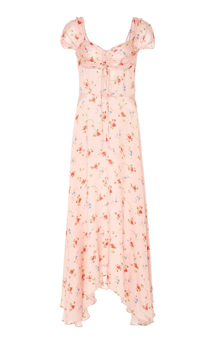 Jill Stuart Cecilia Floral Maxi Dress