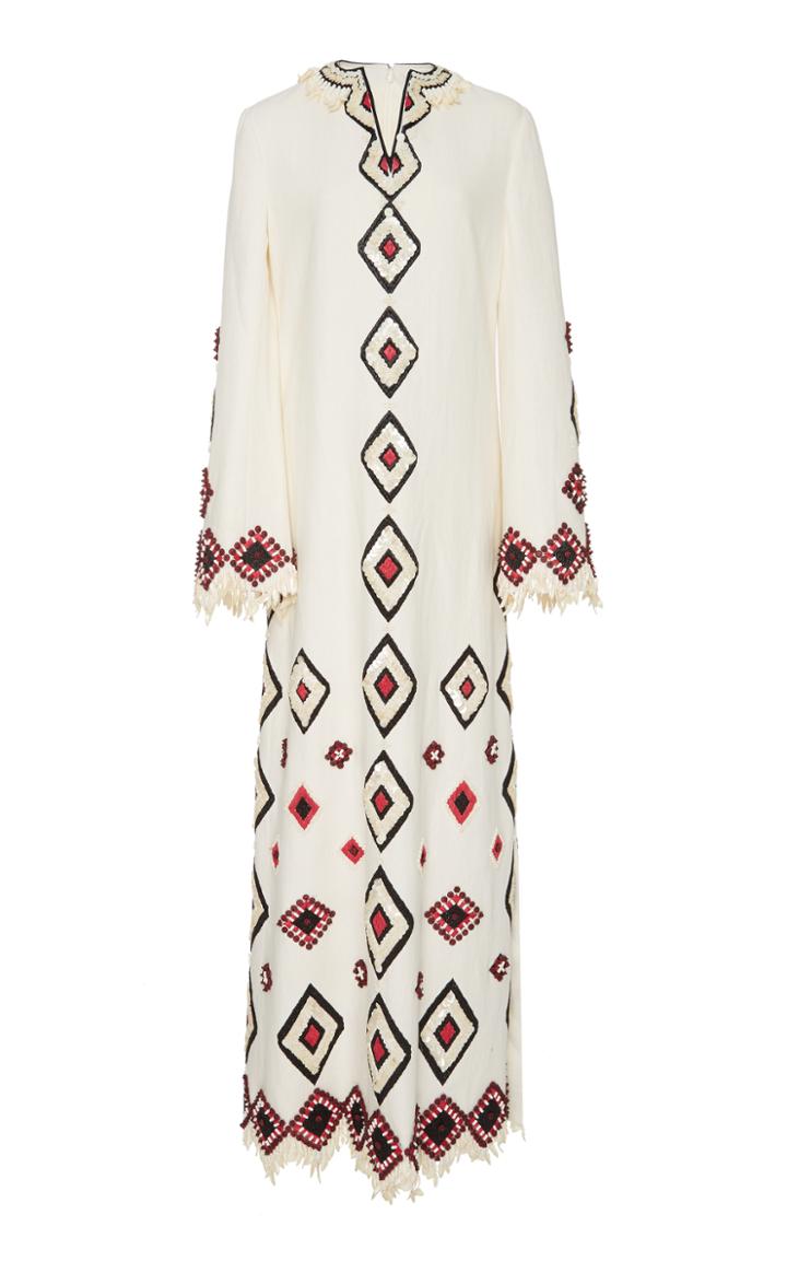 Tory Burch Kaya Beaded Caftan