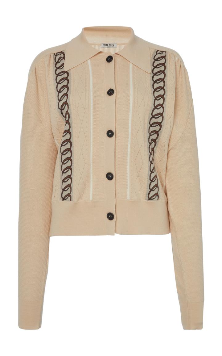 Miu Miu Buttoned Cardigan