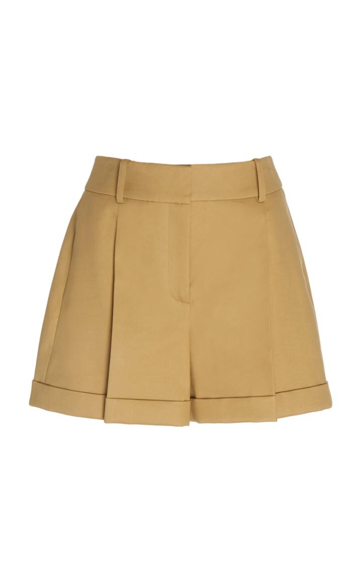 Moda Operandi Michael Kors Collection Cotton Twill Shorts Size: 0