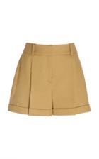 Moda Operandi Michael Kors Collection Cotton Twill Shorts Size: 0