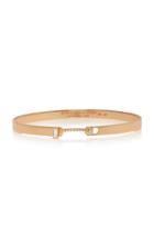 Nouvel Heritage Dinner Date 18k Rose Gold Diamond Bangle