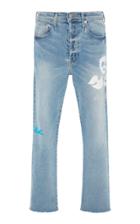 Lost Daze Printed Straight-leg Jeans