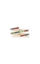The Last Line Rainbow Twist 14k Yellow Gold And Multi-stone Ring