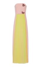 Delpozo Embellished Strapless Gown