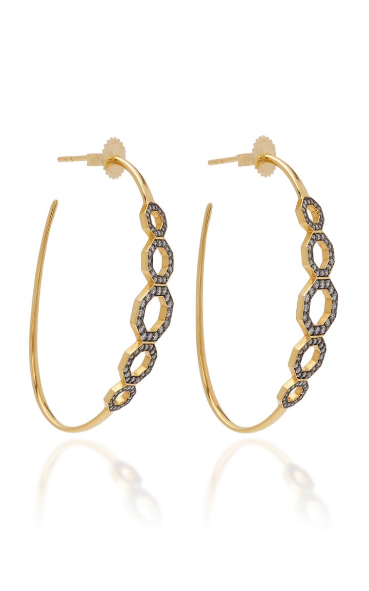 Sorellina Otto Vertical Hoop Earrings