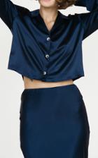 Moda Operandi Ciao Lucia Pippa Long Sleeve Button Down Blouse