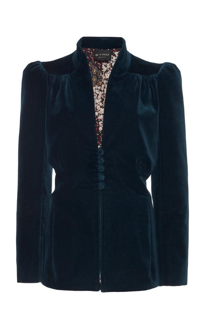 Moda Operandi Etro Velvet Jacket Size: 38