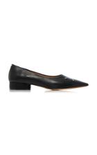 Maison Margiela Leather Pointed Flats