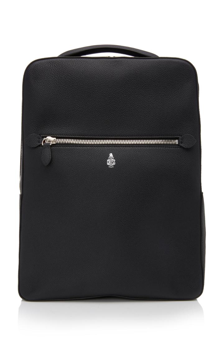 Mark Cross Alexander Grain Leather Backpack