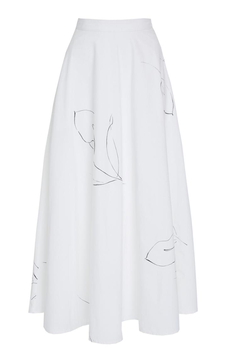 Merlette Kew Cotton Midi Skirt