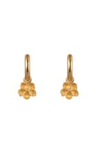 Moda Operandi Valre Gold-plated Phlox Hoop Earrings