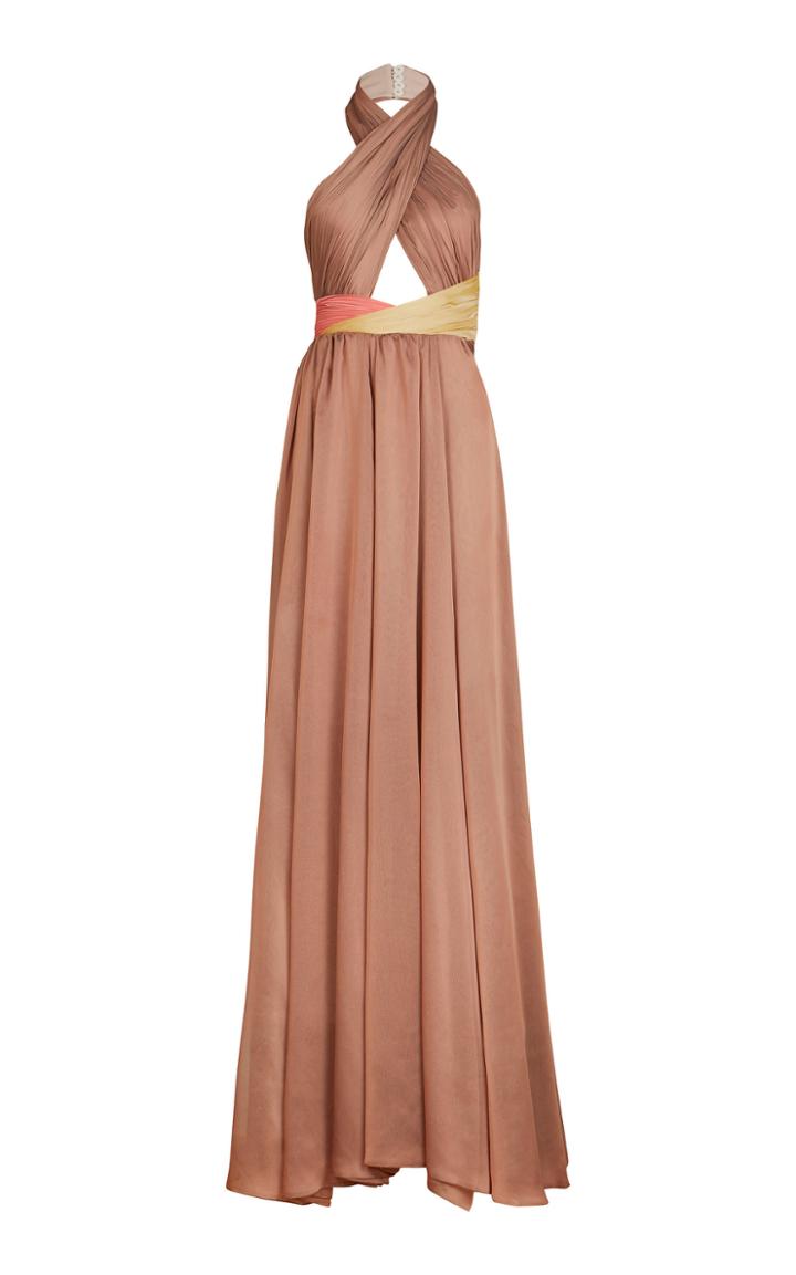 Lana Mueller Elinam Halter Gown