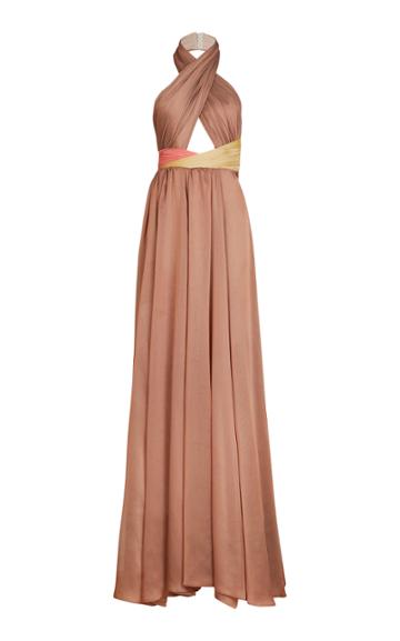 Lana Mueller Elinam Halter Gown