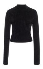 Tome Chenille Mock Neck Top