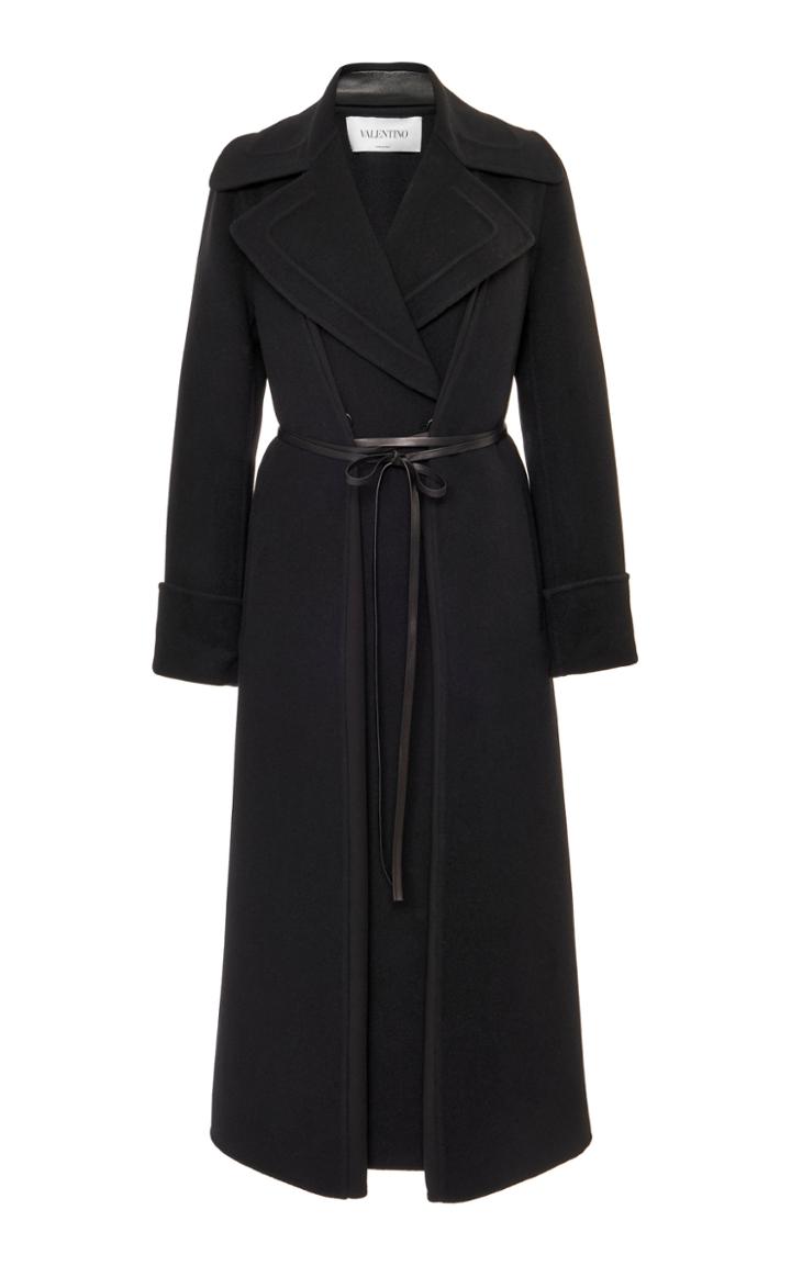 Moda Operandi Valentino Belted Wool Coat