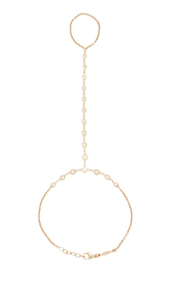 Jacquie Aiche Diamond Finger Bracelet