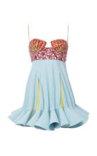 Moda Operandi Versace Crystal-embellished Crepe Dress