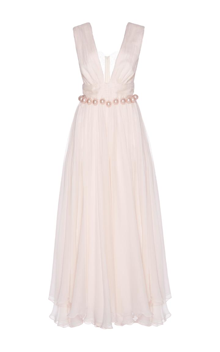 Maria Lucia Hohan Vivian Matte Mousseline Midi Dress