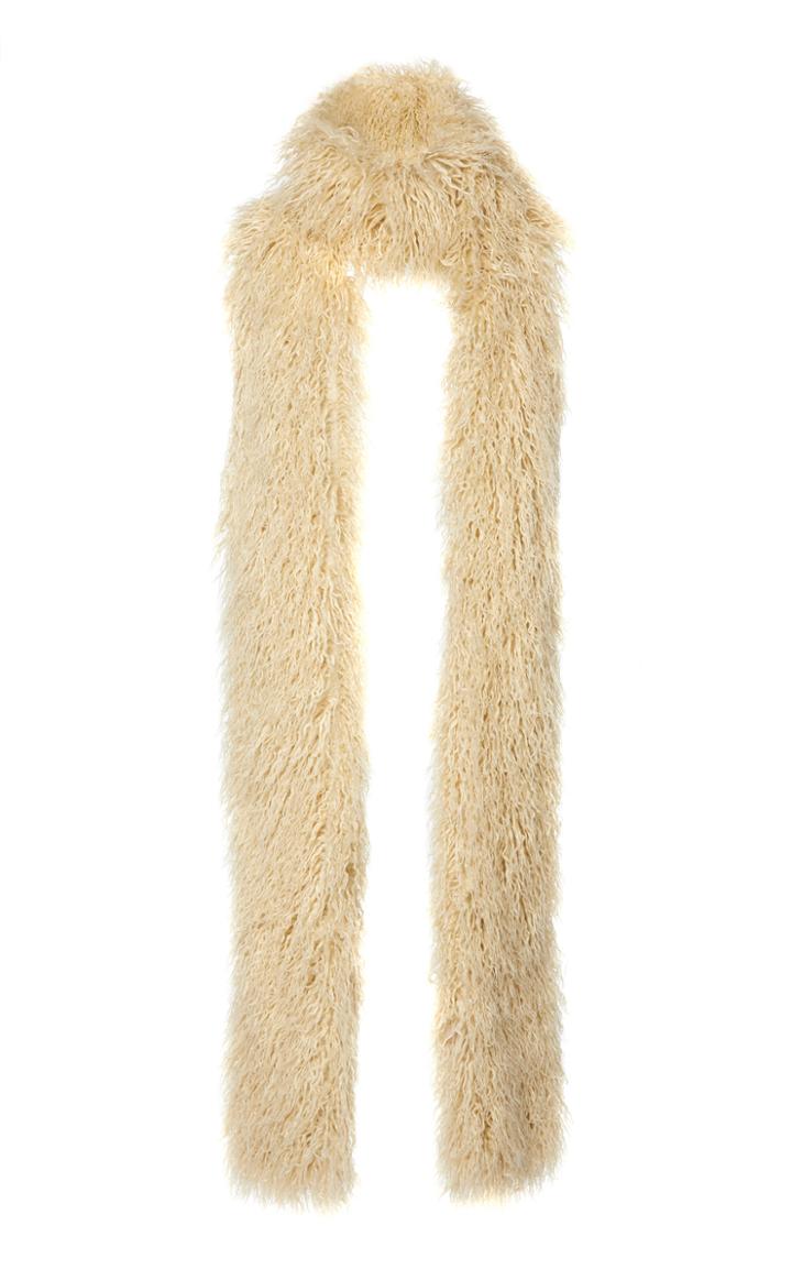 Michael Kors Collection Shaggy Long Scarf