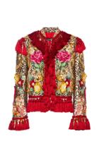 Dolce & Gabbana Tassel Leopard Jacket
