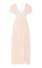 Moda Operandi Loveshackfancy Jeanette Cotton Pebble Maxi Dress Size: 00