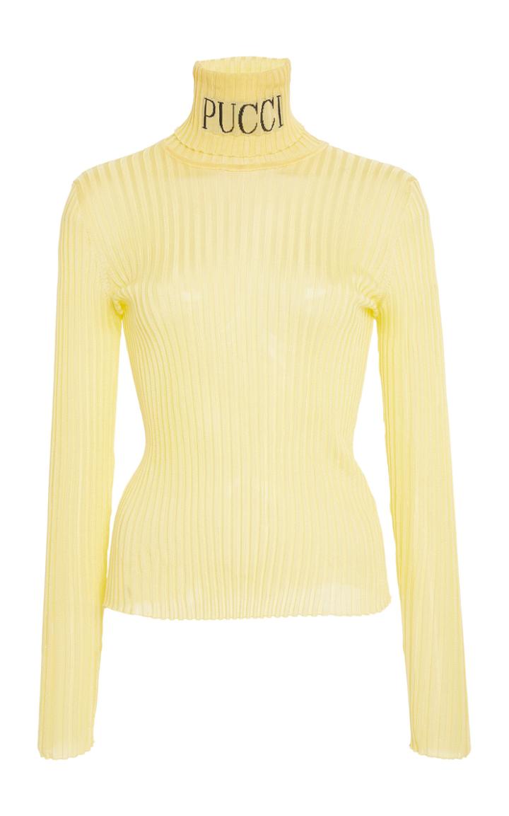 Emilio Pucci Pucci Turtleneck Knit Top