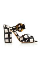 Tabitha Simmons X Johanna Ortiz Reyner Check Platform Sandals