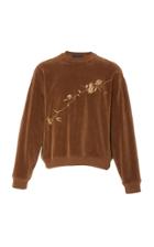 Haider Ackermann Embroidered Crew Neck Sweater