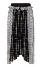 Moda Operandi Stine Goya Jaime Multicolor Check Long Sleeve T-shirt Size: Xs