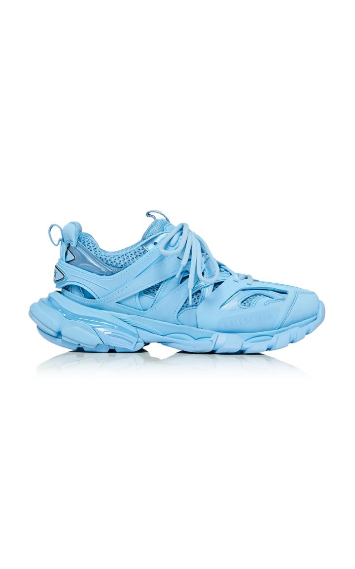 Balenciaga Track Leather And Mesh Sneakers