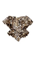 Alexandre Vauthier Off-the-shoulder Silk Ruffle Dress