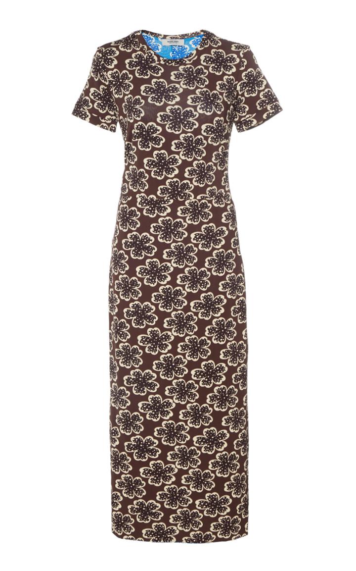 Rachel Comey Amara Floral-print Jersey Midi Dress
