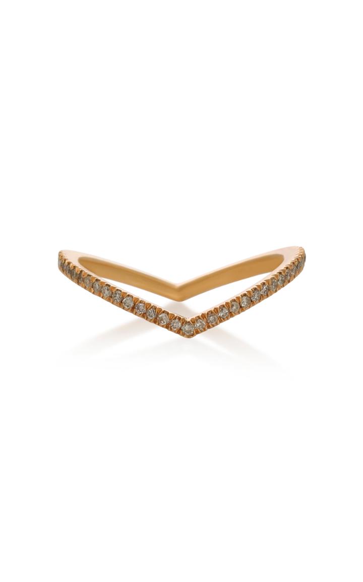 Eva Fehren Private 18k Rose Gold And Diamond Ring
